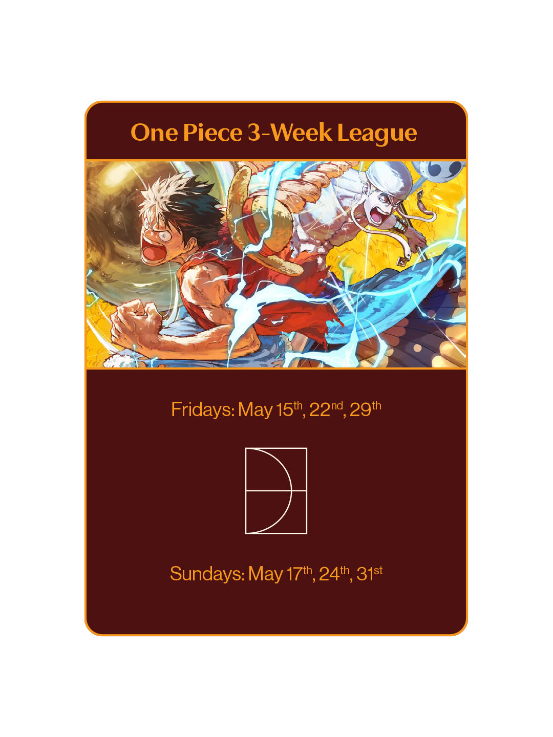 One Piece Weekly League Ticket