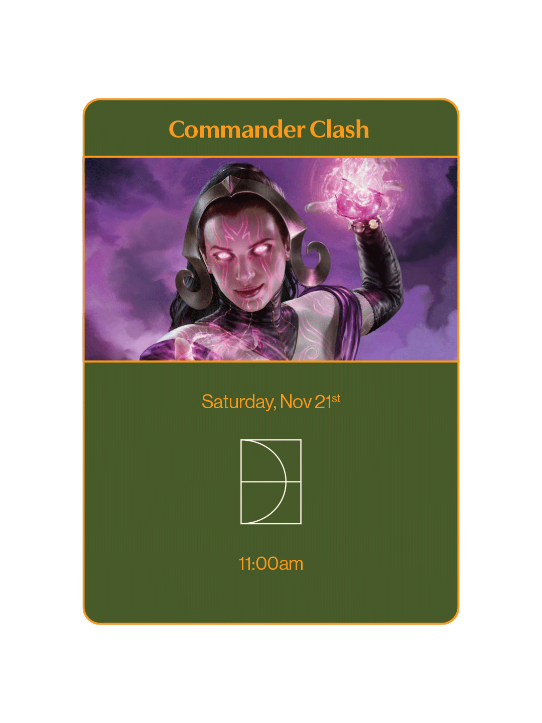Commander Clash Ticket