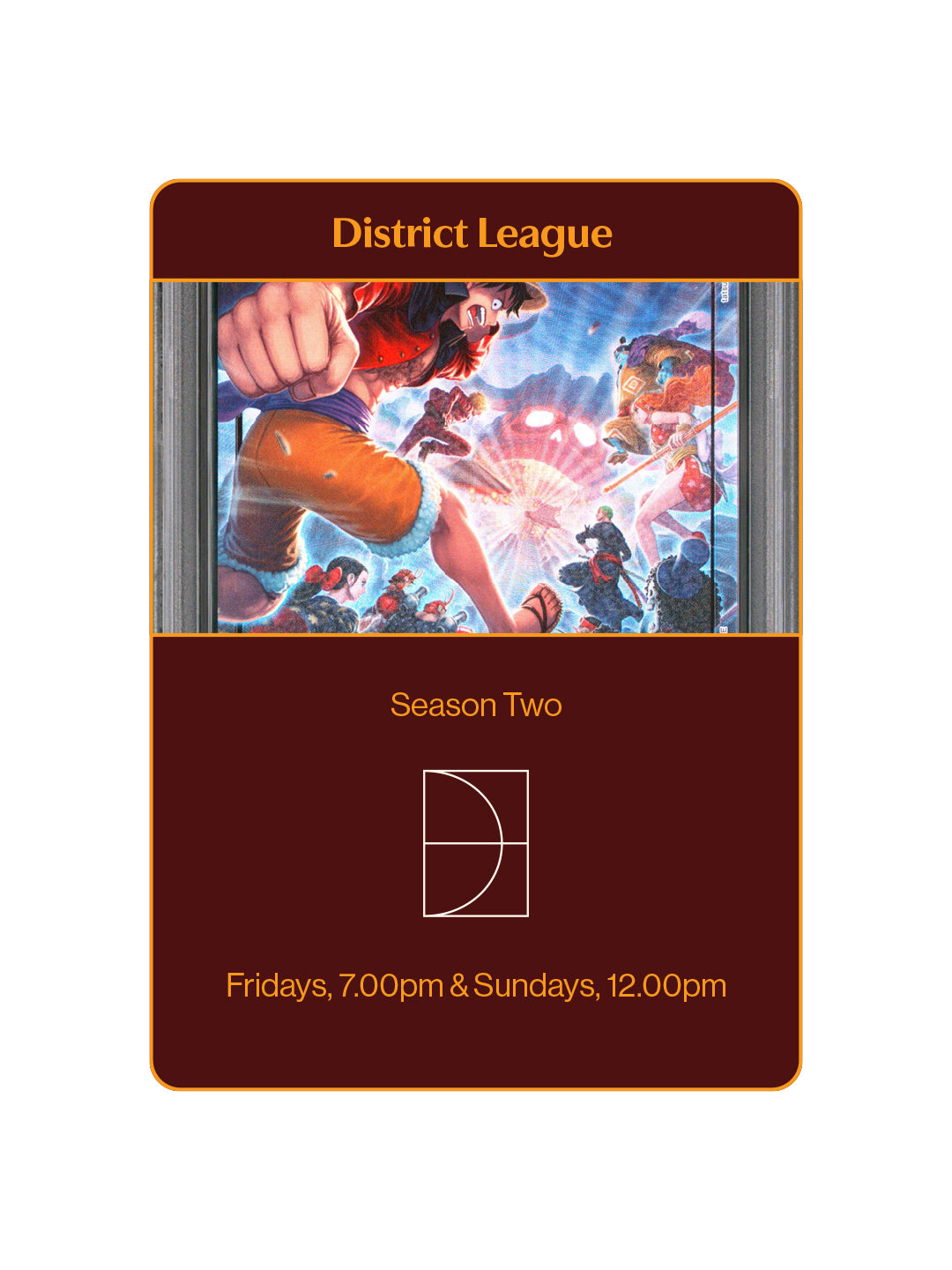 District League S2 Ticket