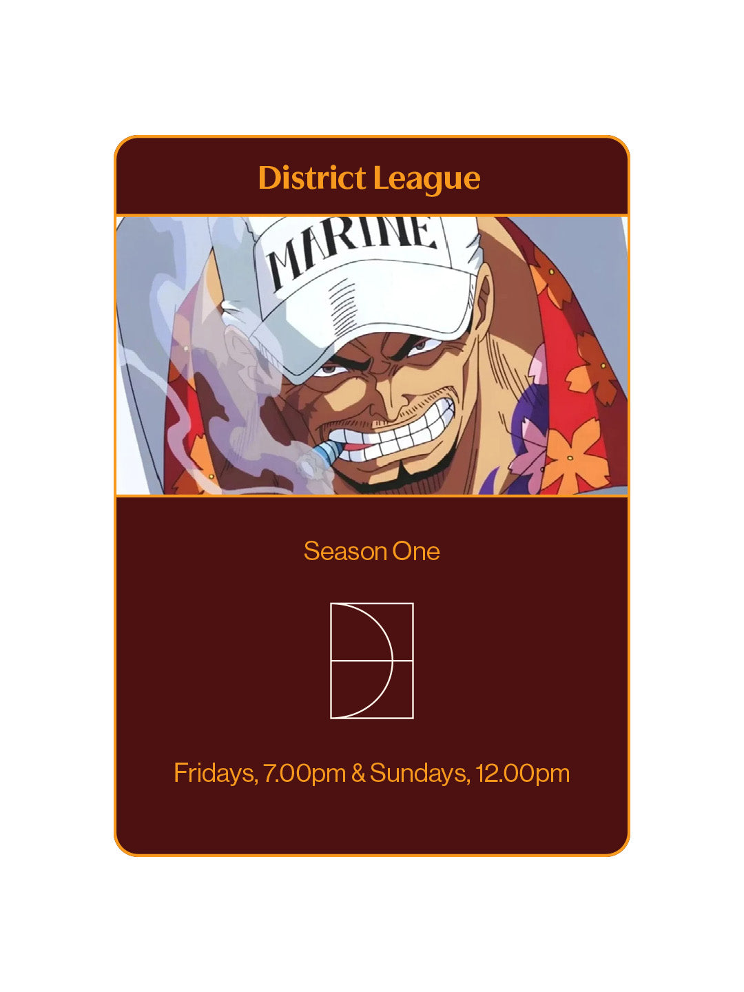 District League Ticket