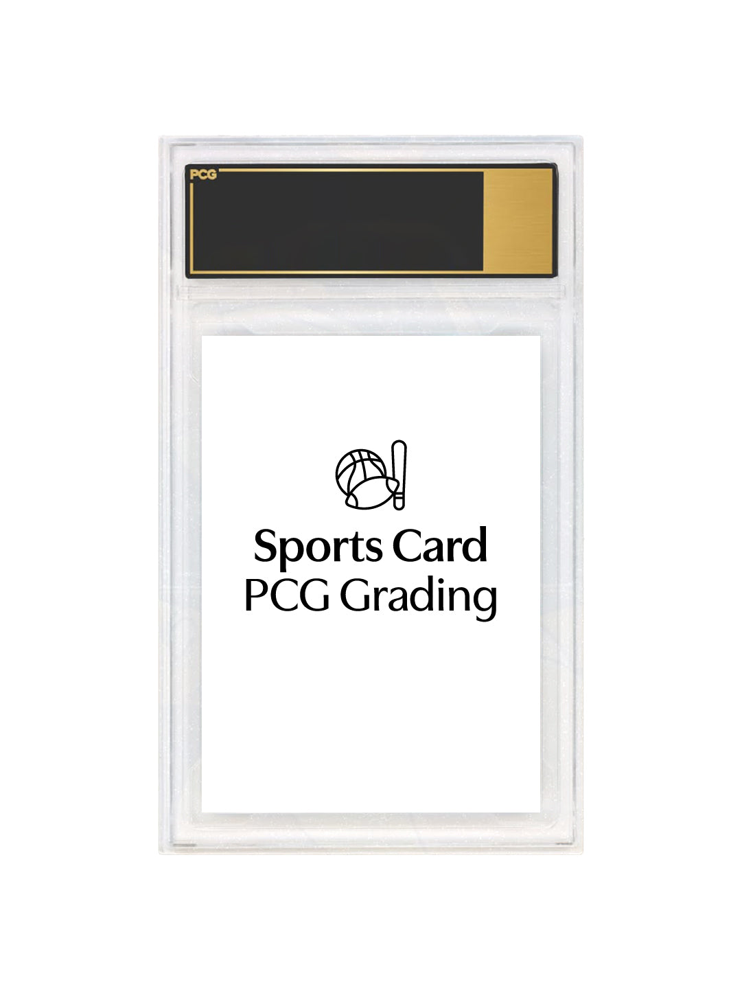 PCG Sports Slab – Card Grading