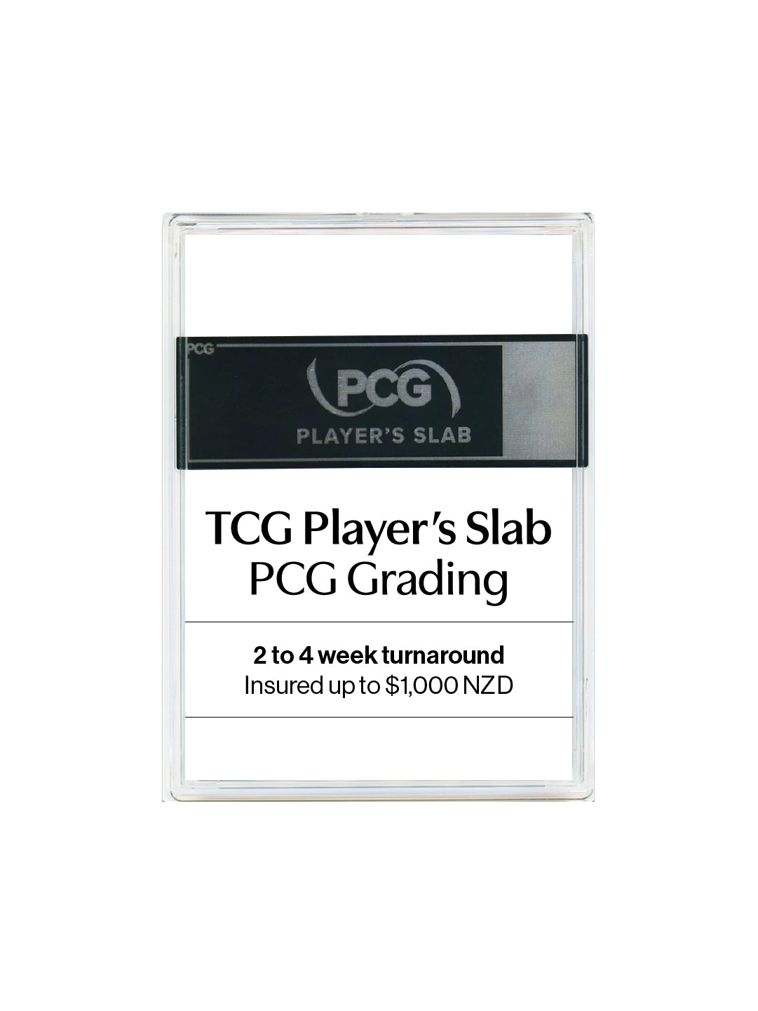PCG TCG Player's Slab – Card Grading