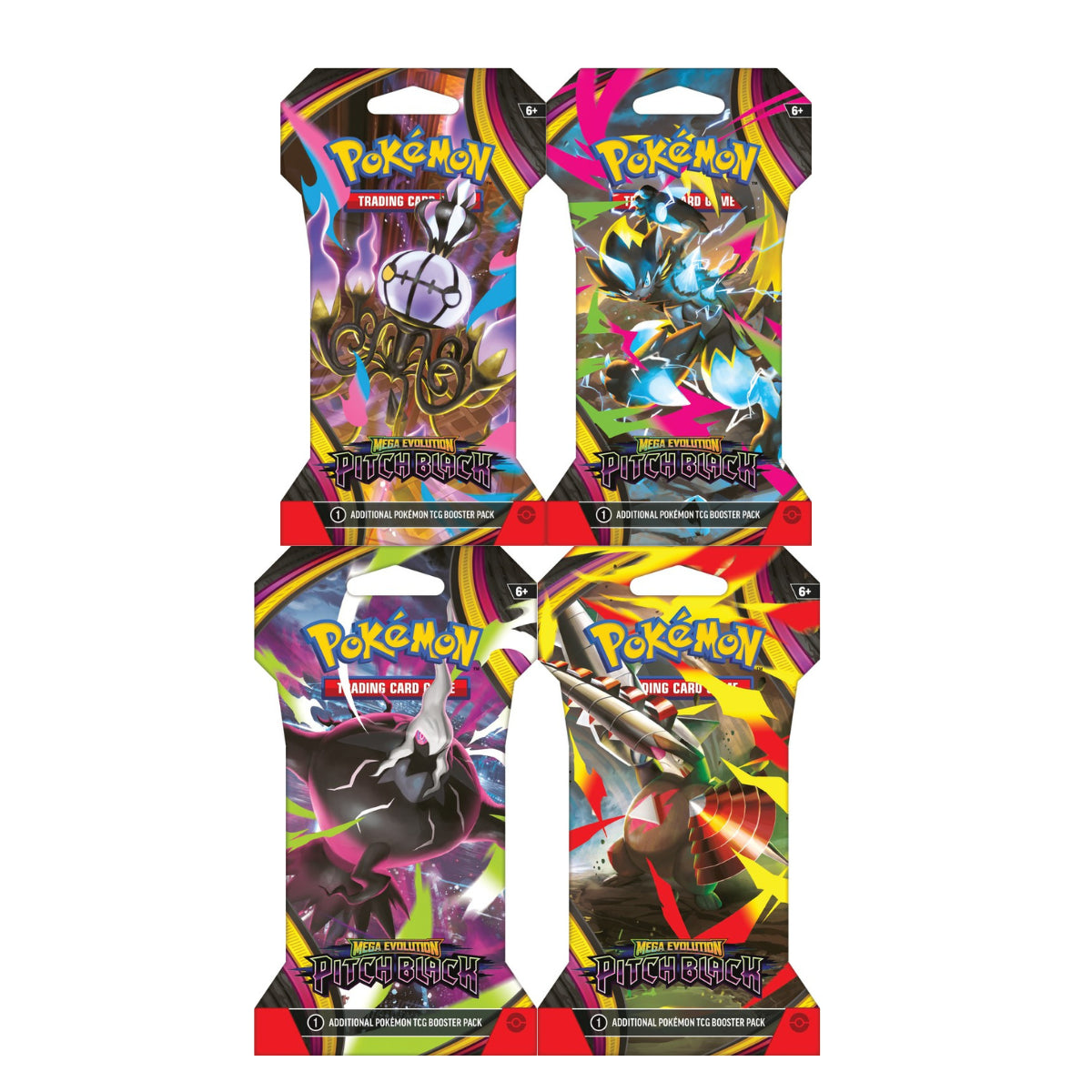 Pitch Black Sleeved Booster Pack – ME05: Pitch Black (ME05)